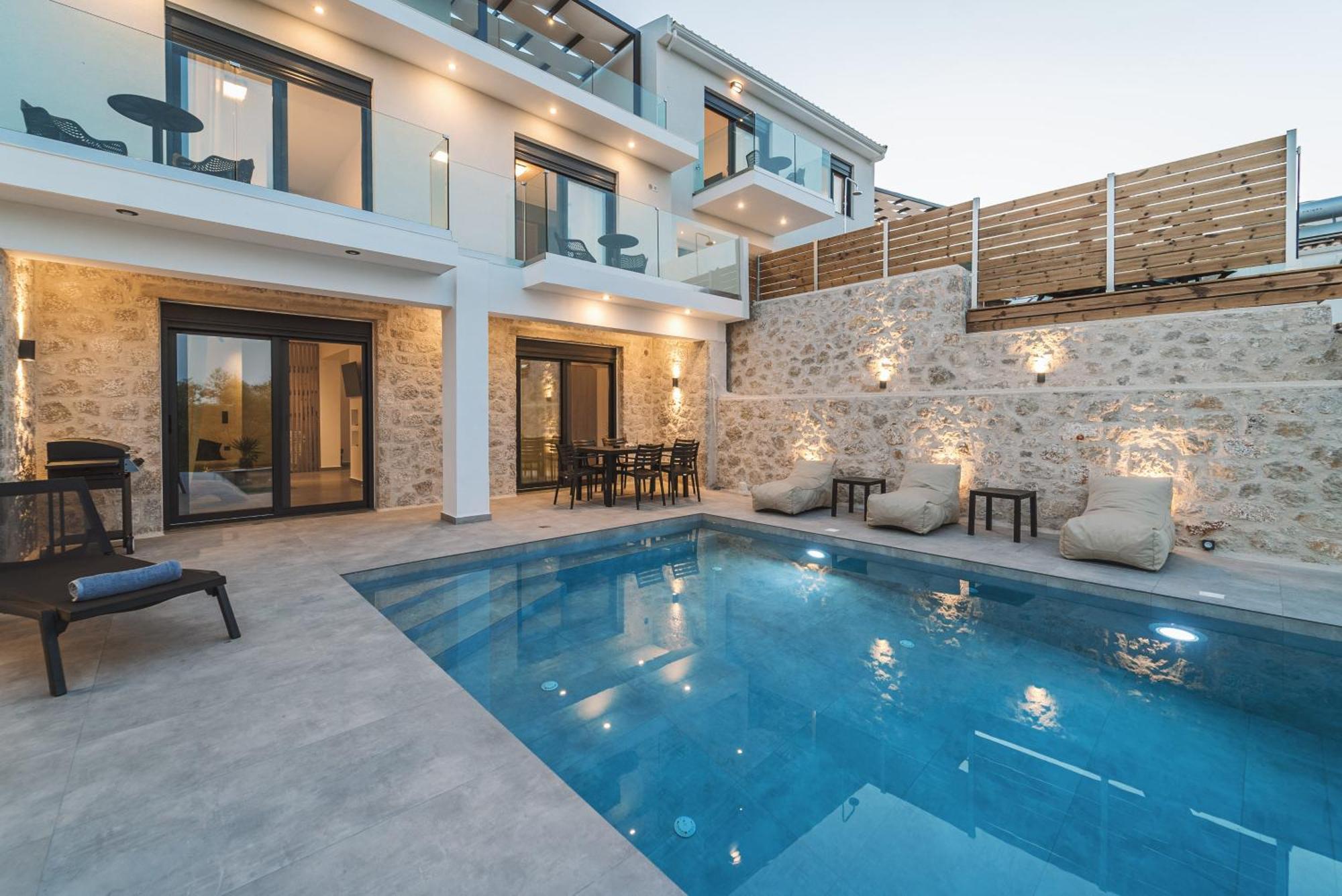 Nemesis Luxury Villas Apolpaina Екстериор снимка