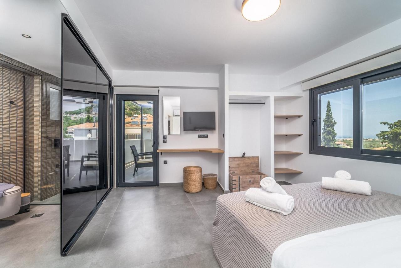 Nemesis Luxury Villas Apolpaina Екстериор снимка